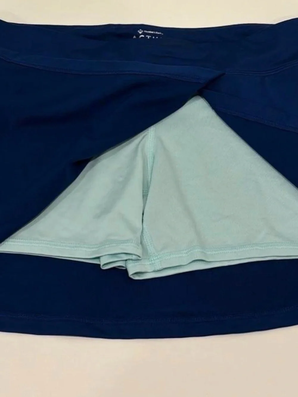 Girls Active Navy Athletic Skort